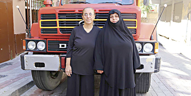 FETÖ’ye kamyonla meydan okuyan kadın