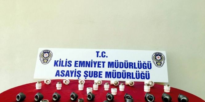 Çaldığı su borusunu satmaya çalışırken yakalandı