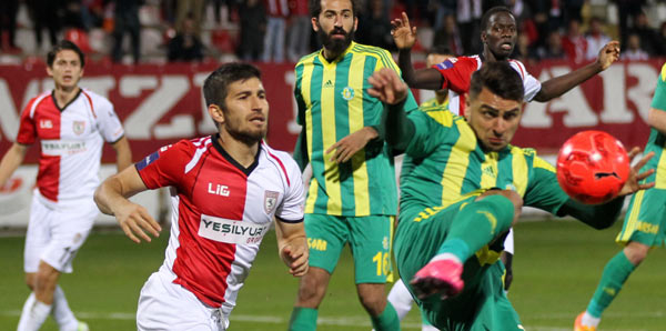 Samsunspor ile Şanlıurfaspor 14. randevuda