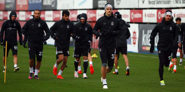 Beşiktaş, Gaziantepspor maçı hazırlıklarını tamamladı
