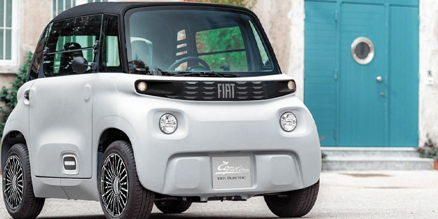 Fiat uygun fiyatlı elektrikli otomobilini tanıttı