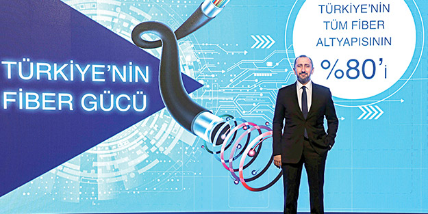 Fiber yatırımlarla 81 ili sardı 7.5 milyon km ile zirveye ulaştı