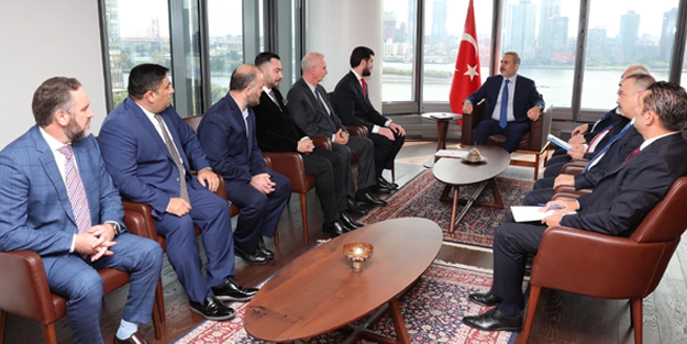 Fidan, Türkevi'nde Karaçay Türklerini kabul etti