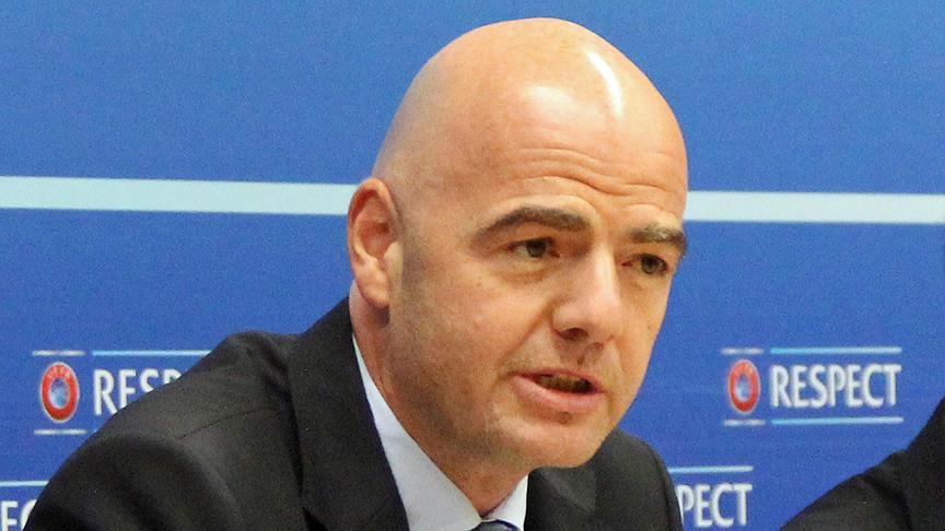 FIFA Başkanı Infantino'dan Beşiktaş'a tebrik