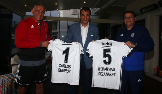 Fikret Orman'dan İran Milli Takımı'na ziyaret