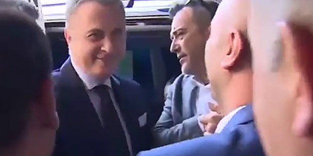 Fikret Orman’ın önünü taraftar kesti!