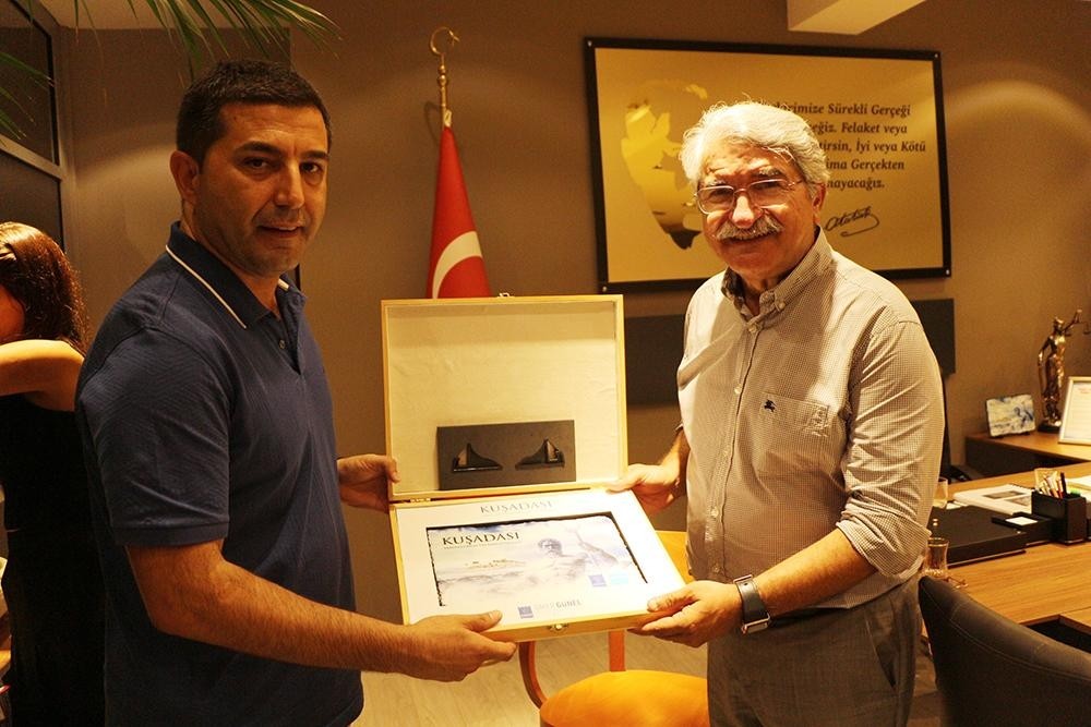 Fikri Sağlar, Başkan Günel’i ziyaret etti 