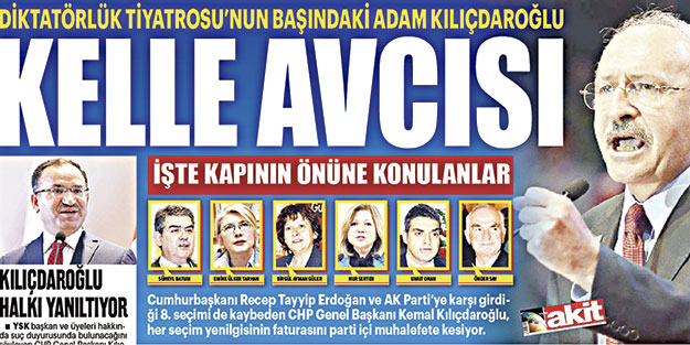 Fikri Sağlar’ın da kellesini koparıyor
