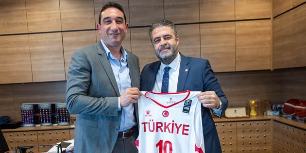 Filistin Basketbol Federasyonu’ndan TBF’ye ziyaret 