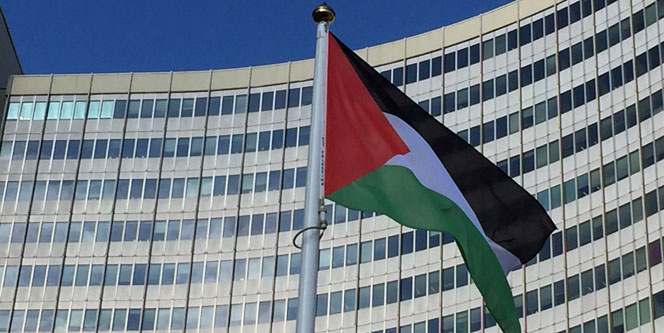 Filistin bayrağı orada da dalgalanacak