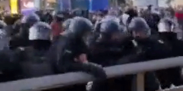 Filistin destekçilerine öldüresiye saldırı… Bu da demokratik Alman terörü!