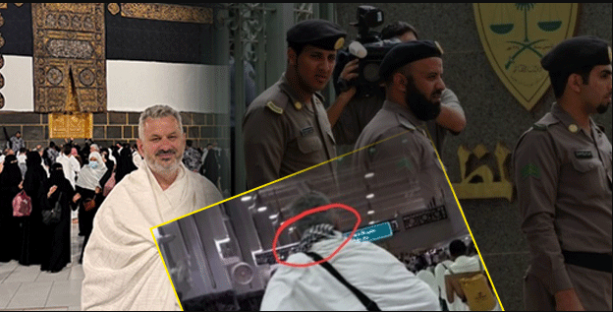 Filistin Dostluk Grubu Başkanı Milletvekili Hasan Turan Suudi polislerin boynundan alamadığı kefiyeyi şehid Ayşenur’a hediye etti.