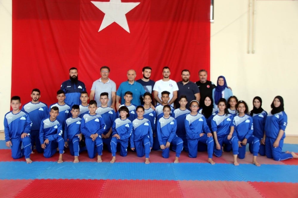 Filistin Taekwondo Milli Takımı Kayseri’de kamp yapıyor 