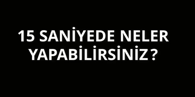 Filistin'de yaşıyorsanız ‘15 saniyede neler yapabilirsiniz?’