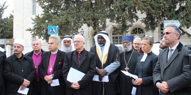 Filistin'deki işgale ses çıkarmayan dini liderlerden Kudüs'te Ukrayna çağrısı