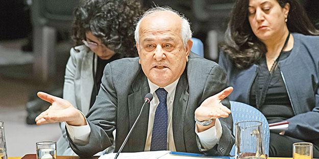 Filistin’den BM’ye tepki: Amerika sizi susturmuş
