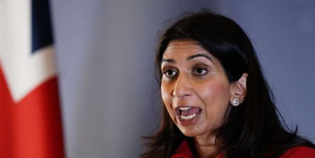 Filistin'e destek gösterileri İngiltere İçişleri Bakanı'nı rahatsız etti