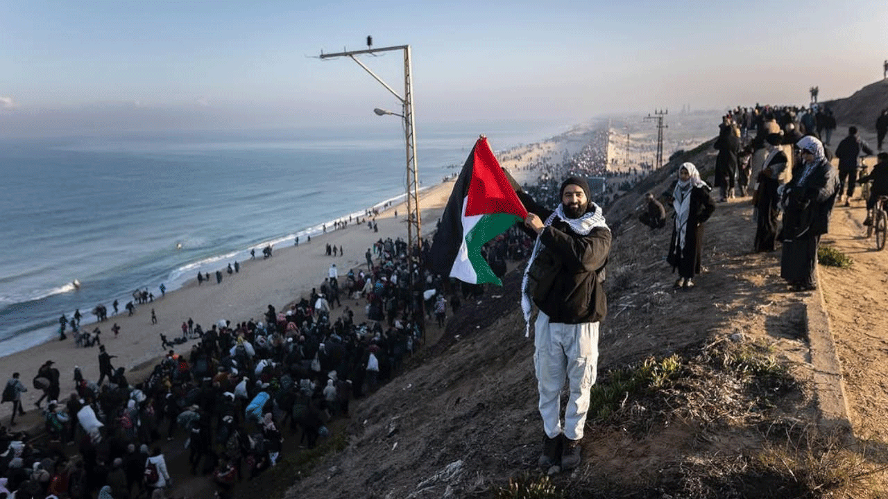 Filistin'in gerçek sahiplerinden Trump müptezeline cevap