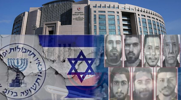 Filistinli aktivistlerin peşindeydiler! MOSSAD ajanları Türkiye'de yargılanacak