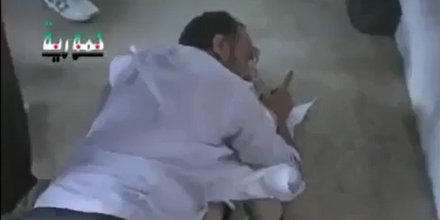 Filistinli babanın İsrail tarafından öldürülen kızına sarılma anı