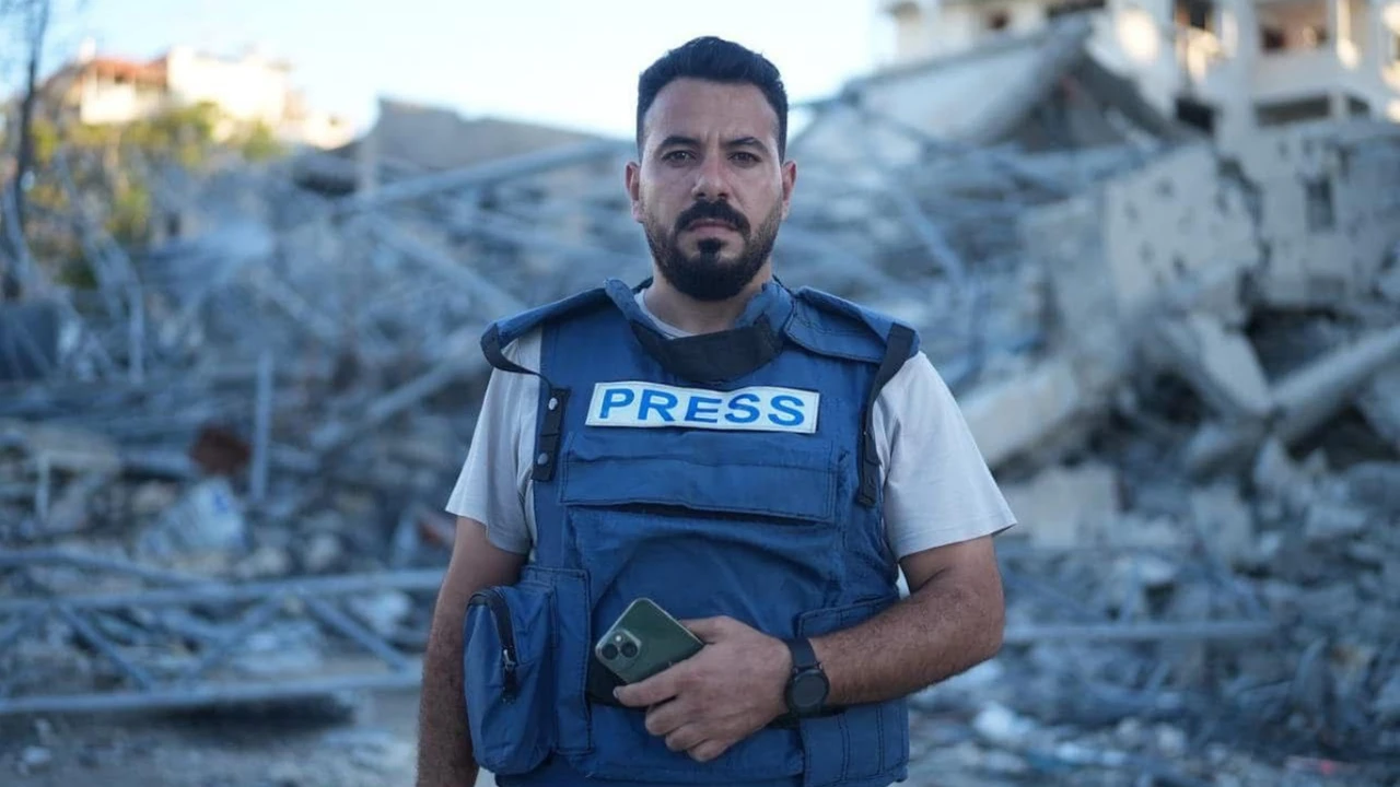 Filistinli gazeteci, kızının doğumundan saatler sonra şehit oldu!