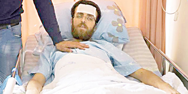 Filistinli gazeteci ölüm döşeğinde