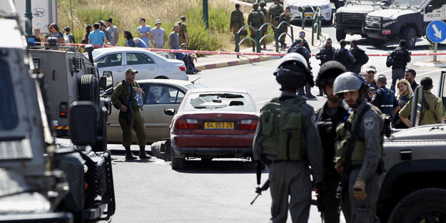 Filistinli kadına kurşun yağdırdılar