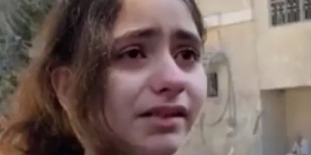 Filistinli kız çocuğu dünyaya böyle seslendi: Artık baş edemiyorum
