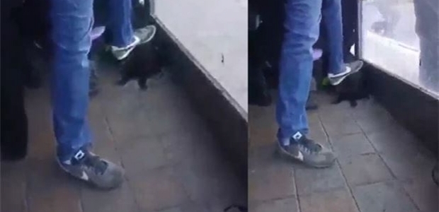 Filistinli kızın başını ayağıyla ezdi