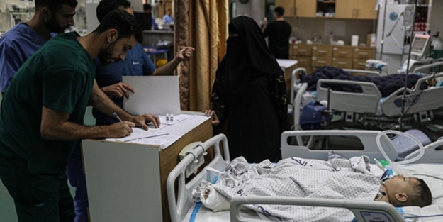 Filistinli yaralılar tedavi edilmeyi bekliyor!