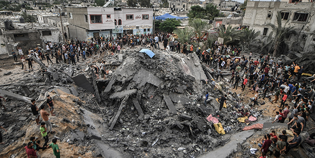 Filistinliler dünyanın gözü önünde katlediliyor! Can kaybı 687’ye yükseldi