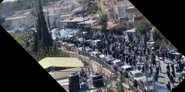 Filistinliler kıyamda! Kudüs'te herkes sokağa indi