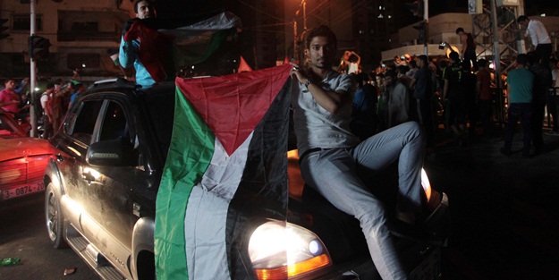 Filistinliler sokakta