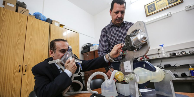 Filistinliler yerli solunum cihazı geliştirdi