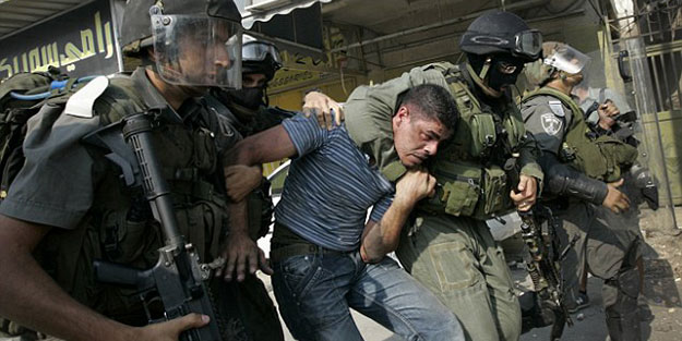 Filistinlilere gözaltı zulmü
