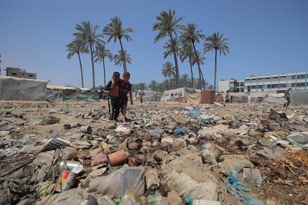 Filistinlileri bekleyen tehlike: Salgın hastalık
