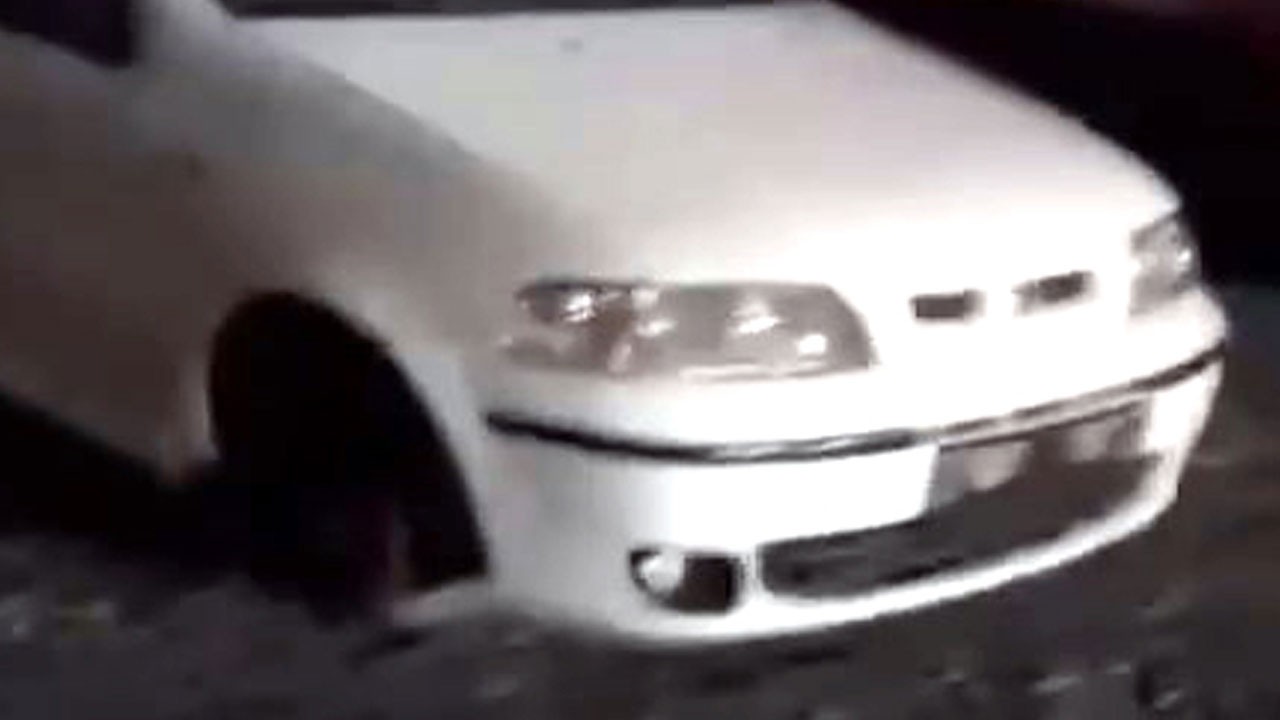 Film değil gerçek! Aracını gördüğünde şoke oldu