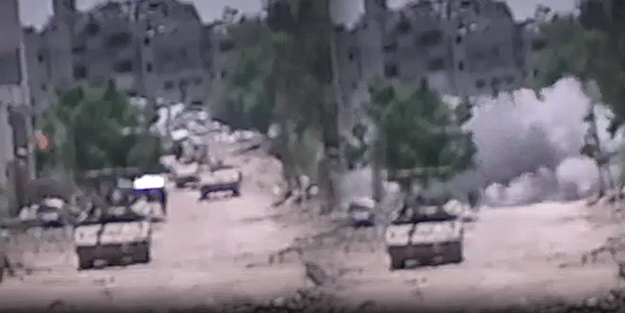 Film tadında operasyon! El Kassam Tugayları İsrail tanklarını tuzağa düşürdü.. Çok keyifli tıkla izle