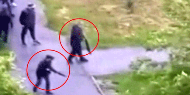 Filmleri aratmayan görüntü! Avrupa'nın göbeğinde iki grup sokak ortasında çatıştı