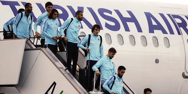 Finlandiya'da A Millileri şaşırtan görüntü