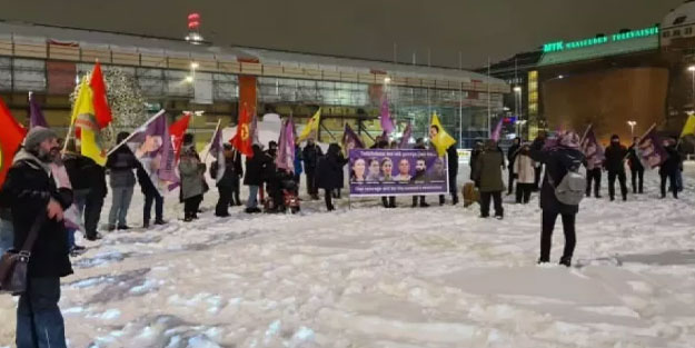 Finlandiya'da PKK yandaşları sokağa çıktı