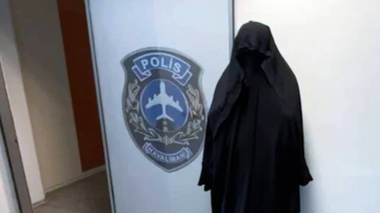 Firari hükümlü kadın kılığında yakalandı!