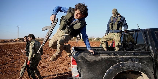 Fırat Kalkanı bölgesine sızmaya çalışan YPG'li teröristlere ÖSO tokadı: 3 şehit!