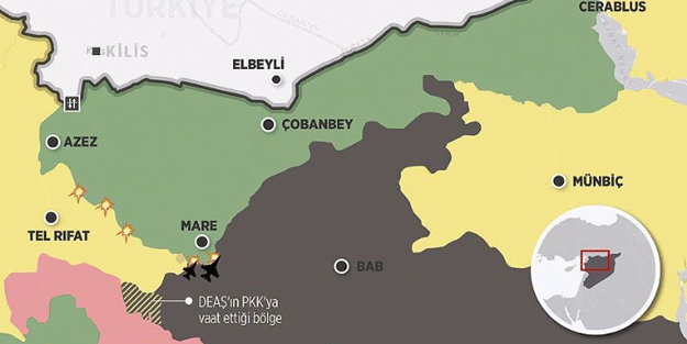 Fırat Kalkanı’na karşı skandal iş birliği: PYD-DAEŞ pazarlığı