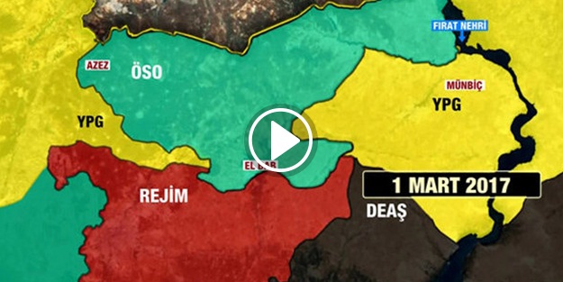 Fırat Kalkanı'ndan sonra harita nasıl değişti?