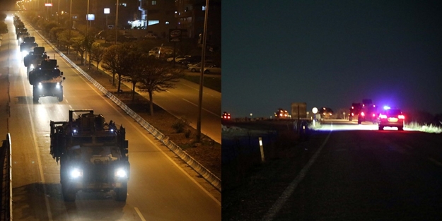 'Fırat'ın doğusu' için askeri sevkiyat sürüyor