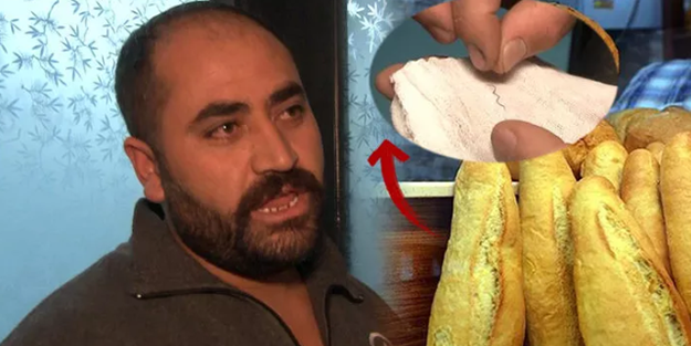 Fırından aldığı ekmeğin içinden çıkanlar şok etti: Ekmek almaya korkuyorum