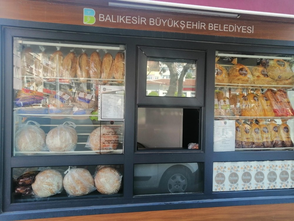 Fırıntaş’ta somun ekmek ambalaja girdi 