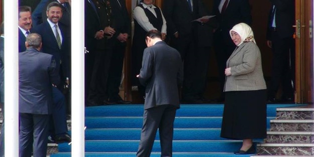 First Lady'lerin samimi buluşması