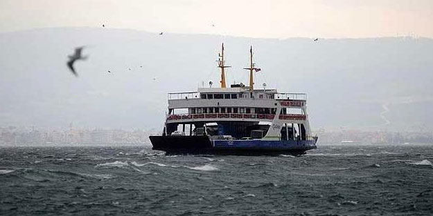 Fırtına deniz ulaşımını etkiledi